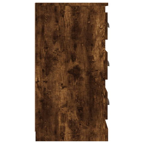 vidaXL Sideboards 2 pcs Smoked Oak Engineered Wood