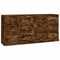 vidaXL Sideboards 2 pcs Smoked Oak Engineered Wood