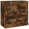 vidaXL Sideboards 2 pcs Smoked Oak Engineered Wood