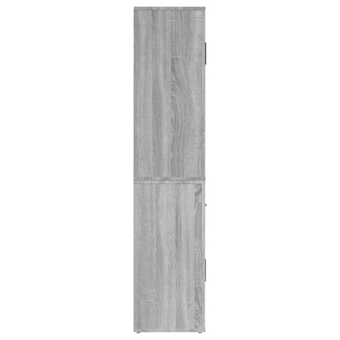 vidaXL Highboard Grey Sonoma Engineered Wood