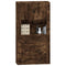 vidaXL Highboard Smoked Oak Engineered Wood