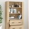 vidaXL Highboard Sonoma Oak Engineered Wood