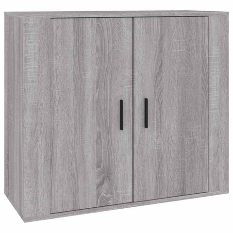 vidaXL Sideboards 3 pcs Grey Sonoma Engineered Wood