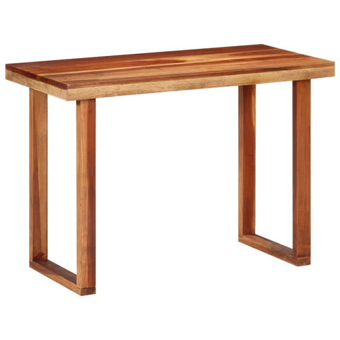 vidaXL Dining Table 110x50x76 cm Solid Wood Acacia