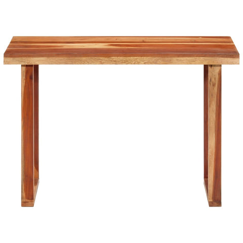 vidaXL Dining Table 110x50x76 cm Solid Wood Acacia