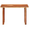 vidaXL Dining Table 110x50x76 cm Solid Wood Acacia