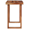 vidaXL Dining Table 110x50x76 cm Solid Wood Acacia