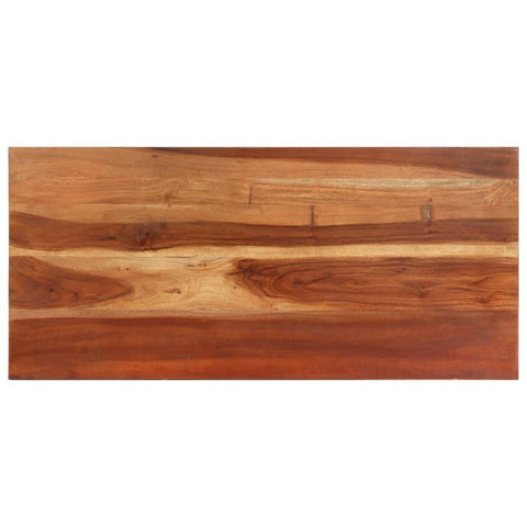 vidaXL Dining Table 110x50x76 cm Solid Wood Acacia