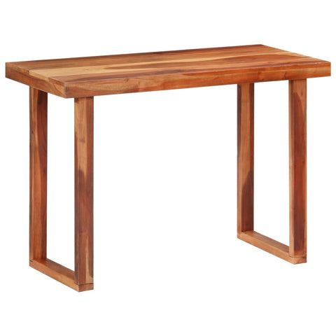 vidaXL Dining Table 110x50x76 cm Solid Wood Acacia