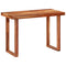 vidaXL Dining Table 110x50x76 cm Solid Wood Acacia