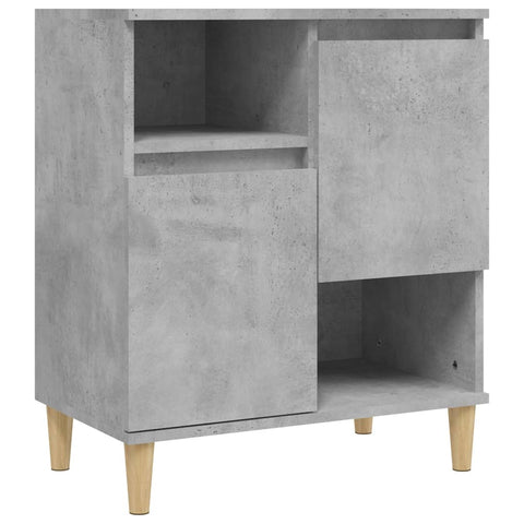 vidaXL Sideboards 3 pcs Concrete Grey 60x35x70 cm Engineered Wood