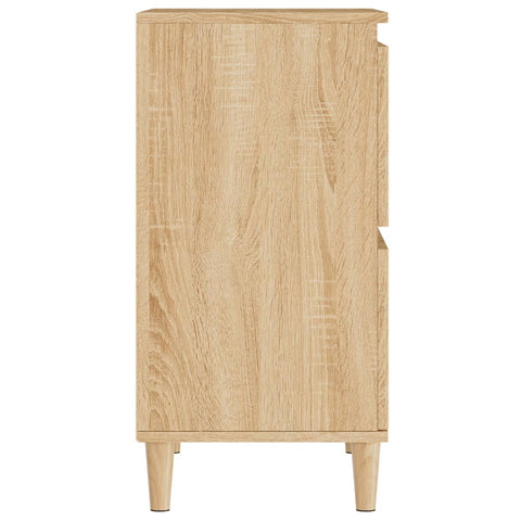 vidaXL Sideboards 2 pcs Sonoma Oak 60x35x70 cm Engineered Wood