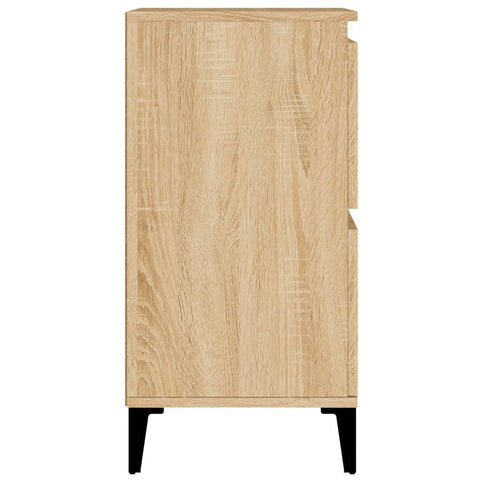 vidaXL Sideboards 2 pcs Sonoma Oak 60x35x70 cm Engineered Wood