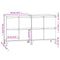 vidaXL Sideboards 2 pcs Smoked Oak 60x35x70 cm Engineered Wood