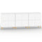 vidaXL Sideboards 3 pcs White 60x35x70 cm Engineered Wood