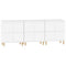 vidaXL Sideboards 3 pcs White 60x35x70 cm Engineered Wood