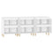vidaXL Sideboards 3 pcs White 60x35x70 cm Engineered Wood