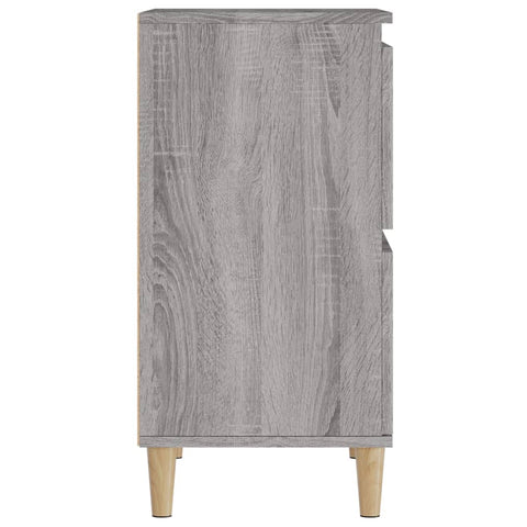vidaXL Sideboards 3 pcs Grey Sonoma 60x35x70 cm Engineered Wood