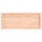 vidaXL Table Top 100x40x(2-4) cm Untreated Solid Wood Oak