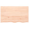 vidaXL Table Top 100x60x2 cm Untreated Solid Wood Oak
