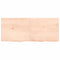 vidaXL Table Top 120x50x(2-6) cm Untreated Solid Wood Oak