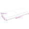 vidaXL Table Top 120x60x(2-6) cm Untreated Solid Wood Oak