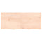 vidaXL Table Top 140x60x(2-4) cm Untreated Solid Wood Oak