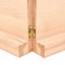 vidaXL Table Top 180x50x(2-6) cm Untreated Solid Wood Oak