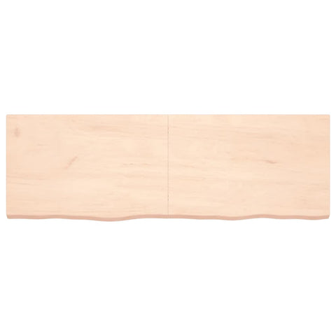 vidaXL Table Top 180x60x(2-6) cm Untreated Solid Wood Oak