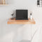 vidaXL Table Top Light Brown 60x50x(2-6) cm Treated Solid Wood Oak