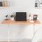 vidaXL Table Top Light Brown 100x50x2 cm Treated Solid Wood Oak