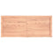 vidaXL Table Top Light Brown 120x50x(2-6) cm Treated Solid Wood Oak