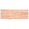 vidaXL Table Top Light Brown 140x50x(2-4) cm Treated Solid Wood Oak