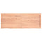 vidaXL Table Top Light Brown 140x50x(2-6) cm Treated Solid Wood Oak
