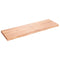 vidaXL Table Top Light Brown 160x50x(2-6) cm Treated Solid Wood Oak