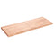 vidaXL Table Top Light Brown 160x60x(2-6) cm Treated Solid Wood Oak