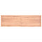 vidaXL Table Top Light Brown 180x50x(2-4) cm Treated Solid Wood Oak