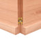 vidaXL Table Top Light Brown 180x50x(2-4) cm Treated Solid Wood Oak