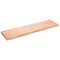 vidaXL Table Top Light Brown 180x50x(2-6) cm Treated Solid Wood Oak
