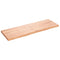 vidaXL Table Top Light Brown 180x60x(2-6) cm Treated Solid Wood Oak