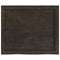 vidaXL Table Top Dark Brown 60x50x(2-6) cm Treated Solid Wood Oak