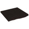 vidaXL Table Top Dark Brown 60x60x(2-4) cm Treated Solid Wood Oak