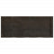 vidaXL Table Top Dark Brown 100x40x(2-4) cm Treated Solid Wood Oak