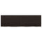 vidaXL Table Top Dark Brown 140x40x(2-6) cm Treated Solid Wood Oak
