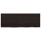 vidaXL Table Top Dark Brown 140x50x(2-6) cm Treated Solid Wood Oak