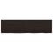 vidaXL Table Top Dark Brown 160x40x(2-4) cm Treated Solid Wood Oak