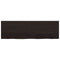 vidaXL Table Top Dark Brown 160x50x(2-4) cm Treated Solid Wood Oak