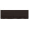 vidaXL Table Top Dark Brown 160x50x(2-6) cm Treated Solid Wood Oak