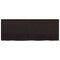 vidaXL Table Top Dark Brown 160x60x(2-4) cm Treated Solid Wood Oak