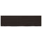 vidaXL Table Top Dark Brown 220x60x(2-6) cm Treated Solid Wood Oak